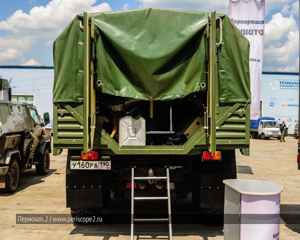 Грузовой бронеавтомобиль СБА-60 на базе КАМАЗ 43114 [20120625-3544]